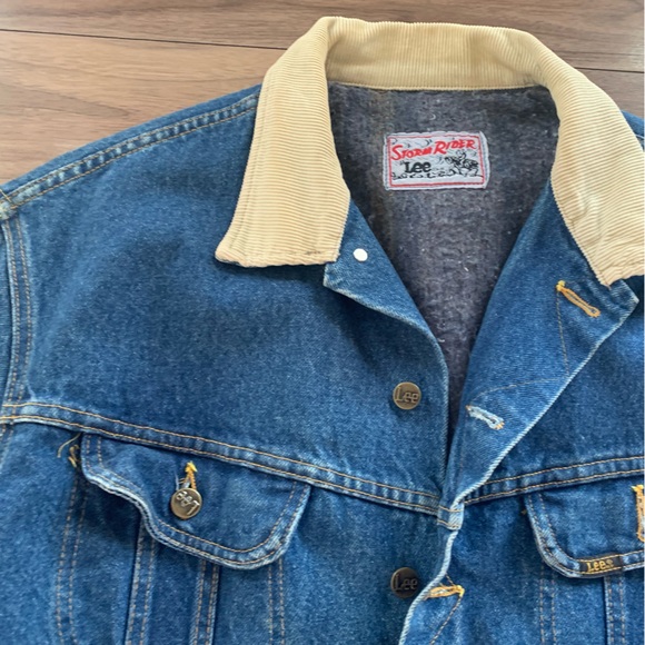 SOLD - Lee Denim: Storm Rider Denim Jacket (1980s) - Picture 2 of 7